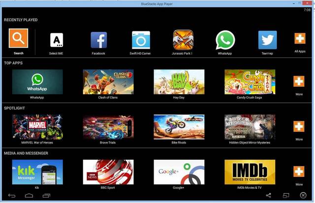 Скачать Bluestacks на компьютер